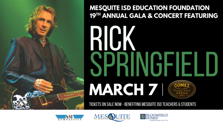 Mesquite ISD presents RICK SPRINGFIELD