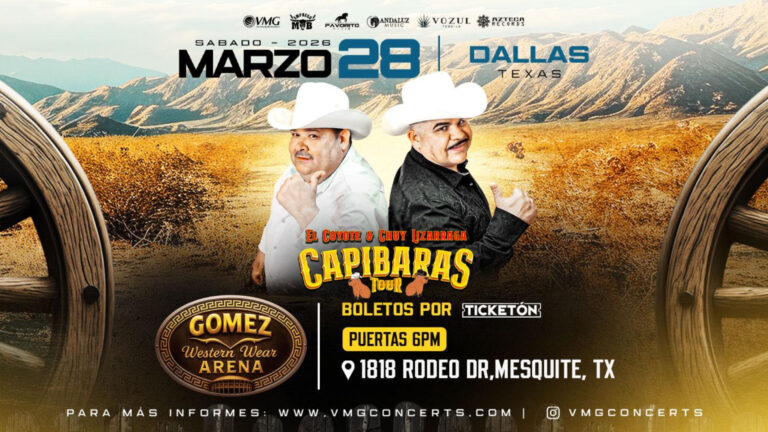 Capibaras Tour – El Coyote y Chuy Lizarraga
