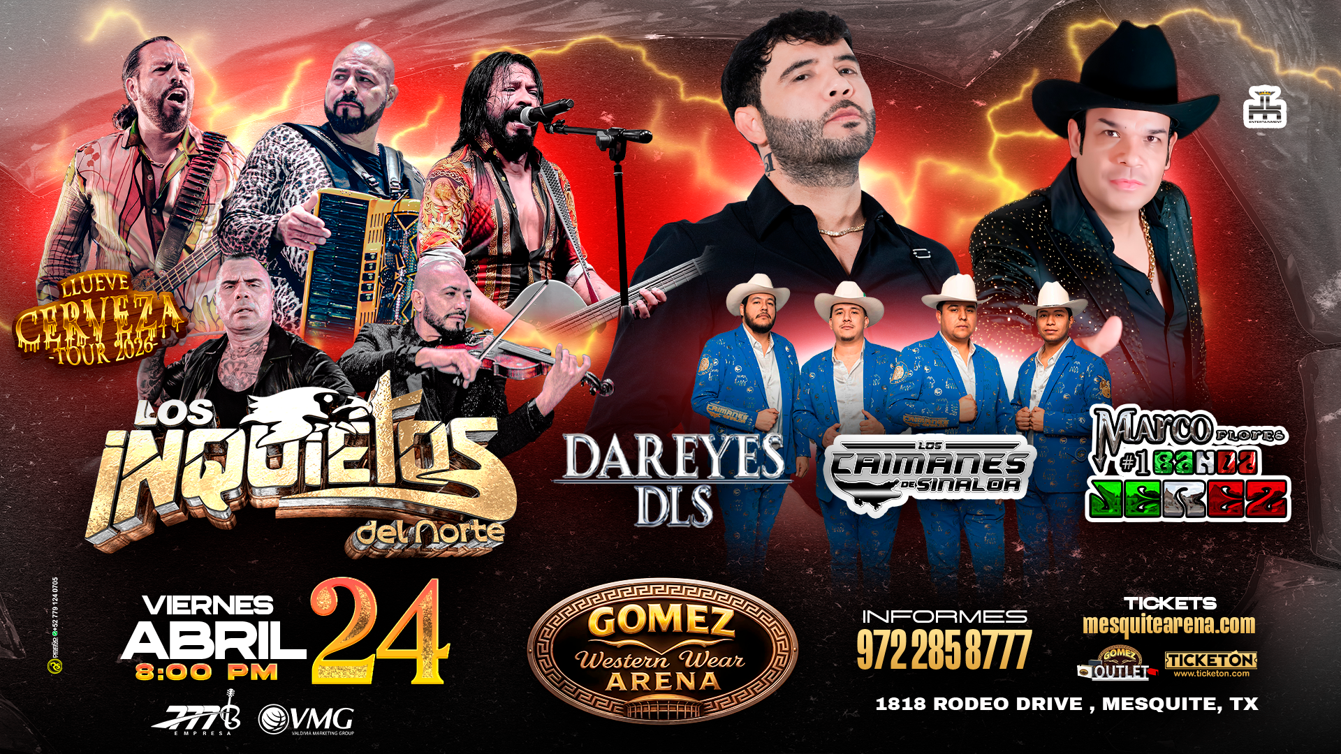 Llueve Cerveza Tour 2026